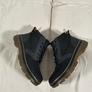 Dr. Martens Bonny Canvas Casual Boots Black UK 5 Wmns-7 Men 6